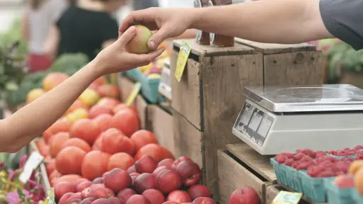manzanas, mercado del granjero, comprar - Pixabay