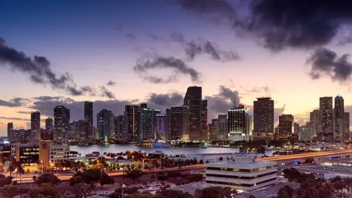 miami, florida, atardecer - Pixabay