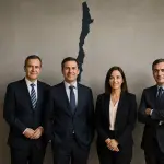 Líderes empresariales chilenos representando el desarrollo desde el norte hasta el sur del país. ,Imagen referencial generada con IA.