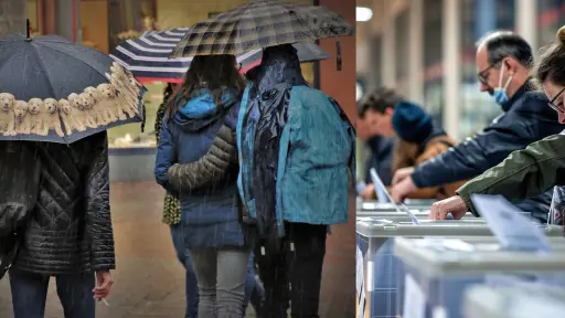 Pronostican lluvia para la segunda vuelta este domingo ,Pixabay