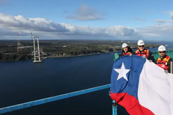 Puente Chacao llega al 68% y entra en su fase decisiva para abrir en 2028