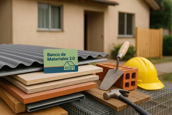 Tarjeta Banco de Materiales 2.0 amplía cobertura y sumará reparaciones para casas y departamentos