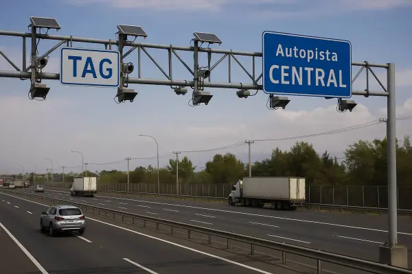 Gobierno sella rebaja de hasta 25% en el TAG de Autopista Central y extiende concesión por 20 meses
