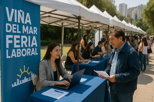 Viña del Mar abre feria laboral para empleos de verano en turismo, comercio y servicios