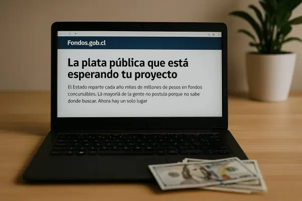 Fondos.gob.cl: la plata pública que está esperando tu proyecto